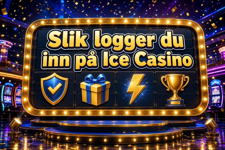 Slik logger du inn på Ice Casino